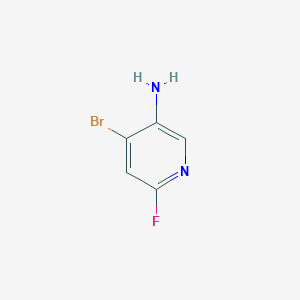 4-Bromo-6-fluoropyridin-3-amine