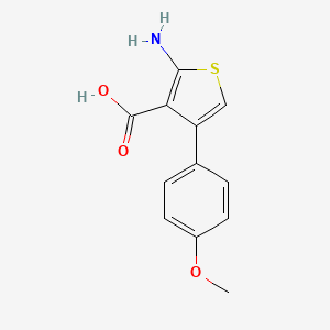 2-amino-4-(4-methoxyphenyl)thiophene-3-carboxylic Acid