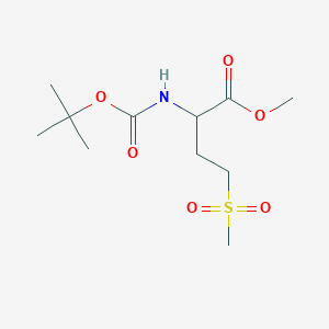 methyl (2S)-2-{[(tert-butoxy)carbonyl]amino}-4-methanesulfonylbutanoate