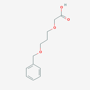 molecular formula C12H16O4 B15090910 2-(3-(Benzyloxy)propoxy)acetic acid 