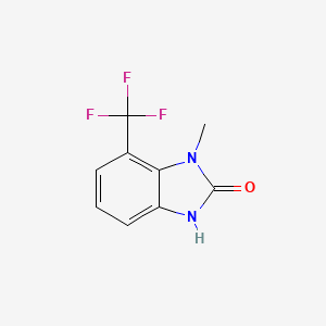 1-Methyl-7-(trifluoromethyl)-1H-benzo[d]imidazol-2(3H)-one