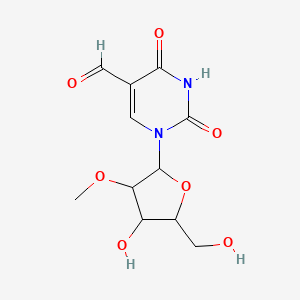 molecular formula C11H14N2O7 B15090963 5-Formyl-2'-O-methyluridine 