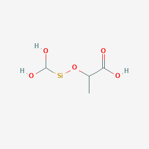 molecular formula C4H8O5Si B15090993 CID 21119041 