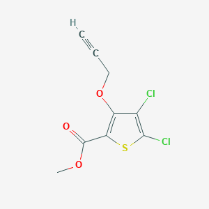 Methyl 4,5-dichloro-3-(prop-2-yn-1-yloxy)thiophene-2-carboxylate