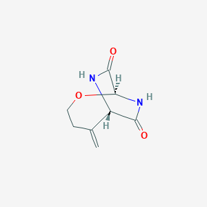 (1S,6S)-5-Methylidene-2-oxa-7,9-diazabicyclo[4.2.2]decane-8,10-dione