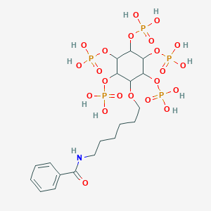 [2-(6-Benzamidohexoxy)-3,4,5,6-tetraphosphonooxycyclohexyl] dihydrogen phosphate