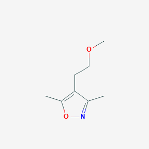 Isoxazole, 4-(2-methoxyethyl)-3,5-dimethyl-(9CI)