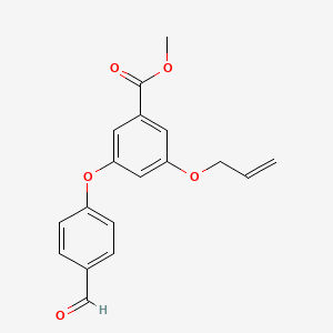 Methyl 3-(allyloxy)-5-(4-formylphenoxy)benzoate