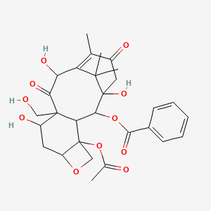 molecular formula C29H34O11 B15091139 19-Hydroxy-10-deacetylbaccatinIII 