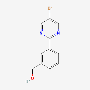 (3-(5-Bromopyrimidin-2-yl)phenyl)methanol