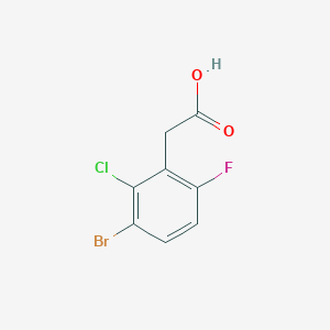 3-Bromo-2-chloro-6-fluorophenylacetic acid