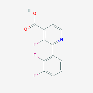 2-(2,3-Difluorophenyl)-3-fluoroisonicotinic acid