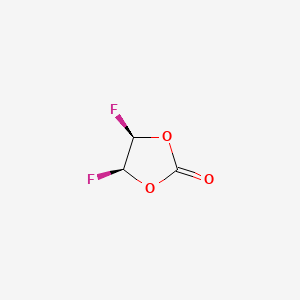 1,3-Dioxolan-2-one, 4,5-difluoro-, (4R,5S)-rel-