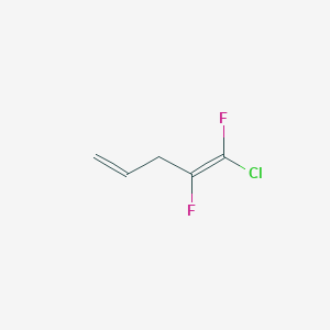 molecular formula C5H5ClF2 B15091315 1-Chloro-1,2-difluoro-1,4-pentadiene 