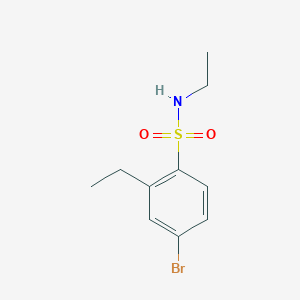 4-Bromo-N,2-diethylbenzene-1-sulfonamide