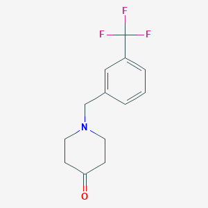 1-(3-(Trifluoromethyl)benzyl)piperidin-4-one