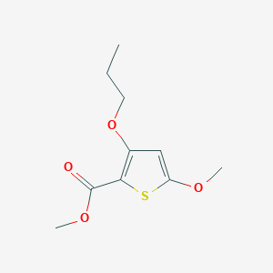 Methyl 5-methoxy-3-propoxythiophene-2-carboxylate