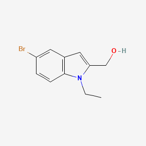 (5-Bromo-1-ethyl-1H-indol-2-yl)methanol