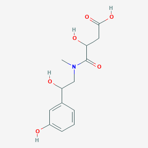 3-Hydroxy-4-[[(2R)-2-hydroxy-2-(3-hydroxyphenyl)ethyl]methylamino]-4-oxo-butanoic Acid