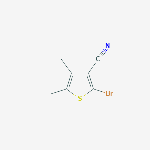 2-Bromo-4,5-dimethylthiophene-3-carbonitrile