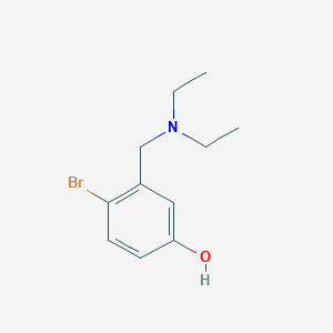 4-Bromo-3-((diethylamino)methyl)phenol