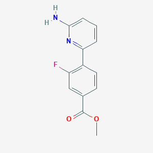 Methyl 4-(6-aminopyridin-2-yl)-3-fluorobenzoate