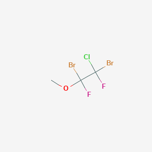 Ethane, 1,2-dibromo-1-chloro-1,2-difluoro-2-methoxy-