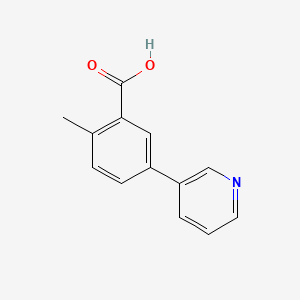 2-Methyl-5-(pyridin-3-yl)benzoic acid