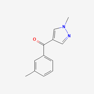 1-Methyl-4-(3-methylbenzoyl)-1H-pyrazole