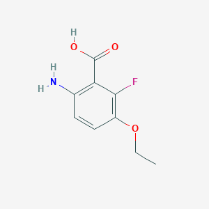 6-Amino-3-ethoxy-2-fluoro-benzoic acid