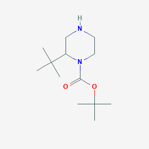 (R)-tert-Butyl 2-(tert-butyl)piperazine-1-carboxylate