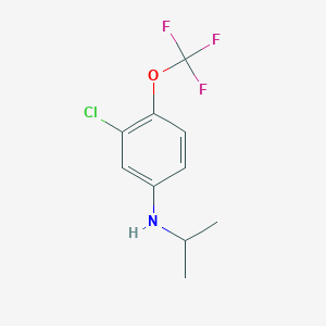 3-Chloro-N-isopropyl-4-(trifluoromethoxy)aniline