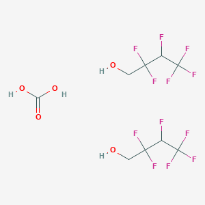 carbonic acid;2,2,3,4,4,4-hexafluorobutan-1-ol