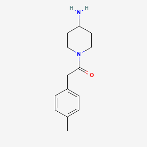 1-(4-Aminopiperidin-1-yl)-2-(4-methylphenyl)ethan-1-one