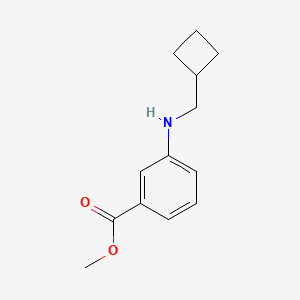 Methyl 3-[(cyclobutylmethyl)amino]benzoate