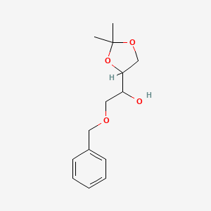 (ALPHAS,4S)-2,2-DIMETHYL-ALPHA-((Phenylmethoxy)methyl)-1,3-DIOXOLANE-4-Methanol