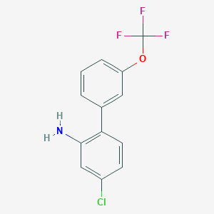 4-Chloro-3'-trifluoromethoxy-biphenyl-2-ylamine