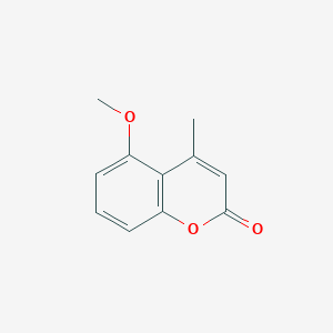 molecular formula C11H10O3 B15091972 5-methoxy-4-methyl-2H-chromen-2-one 