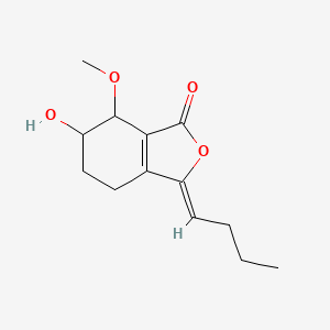 molecular formula C13H18O4 B15091978 6-Hydroxy-7-methoxydihydroligustilide 