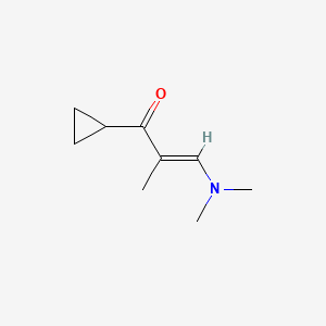 2-Propen-1-one, 1-cyclopropyl-3-(dimethylamino)-2-methyl-