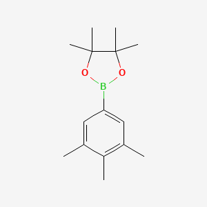 4,4,5,5-Tetramethyl-2-(3,4,5-trimethylphenyl)-1,3,2-dioxaborolane