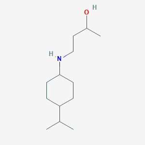 4-{[4-(Propan-2-yl)cyclohexyl]amino}butan-2-ol