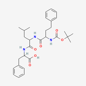 N-[(S)-2-(tert-Butoxycarbonylamino)-4-phenylbutanoyl]-L-leucyl-L-phenylalanine