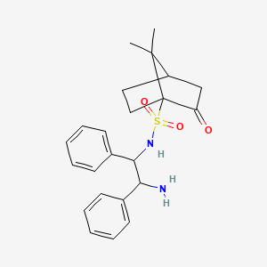 N-(2-amino-1,2-diphenylethyl)-7,7-dimethyl-2-oxobicyclo[2.2.1]heptane-1-sulfonamide