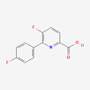 5-Fluoro-6-(4-fluorophenyl)picolinic acid