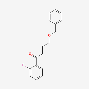 4-(Benzyloxy)-1-(2-fluorophenyl)butan-1-one