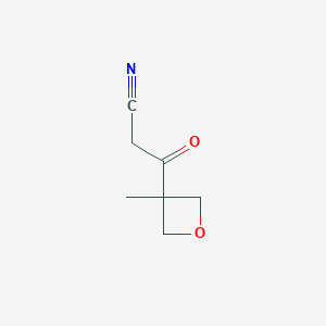 3-(3-Methyloxetan-3-yl)-3-oxopropanenitrile