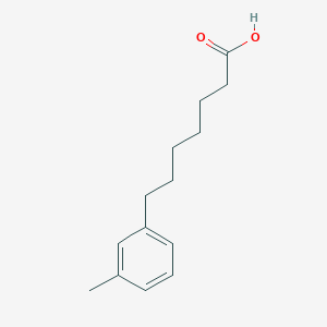 molecular formula C14H20O2 B1509235 7-(m-Tolyl)heptanoic acid 