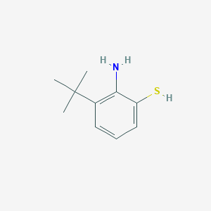 molecular formula C10H15NS B15092392 2-Amino-3-(tert-butyl)benzenethiol 