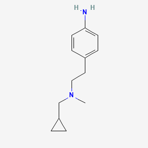 4-{2-[(Cyclopropylmethyl)(methyl)amino]ethyl}aniline